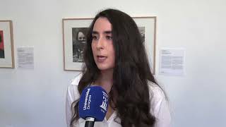 Patricia Díez Calvo, comisaria de 'Pioneras ilustradas II', explica la muestra