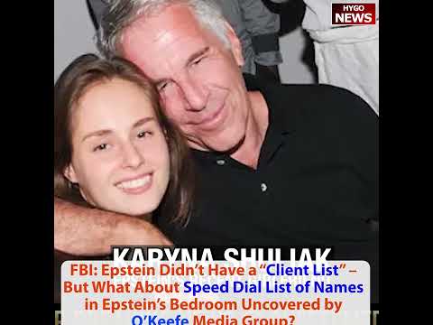 FBI Claims No Epstein Client List But What About Speed Dial List of Names? LA Mayor Bass ICE raid