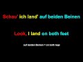 Learn German with LOTTE "Auf beiden Beinen"