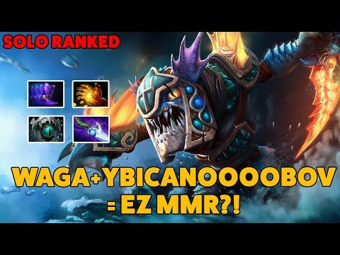WAGA + YBICANOOBOV = EZ MRR! - Waga plays Slark