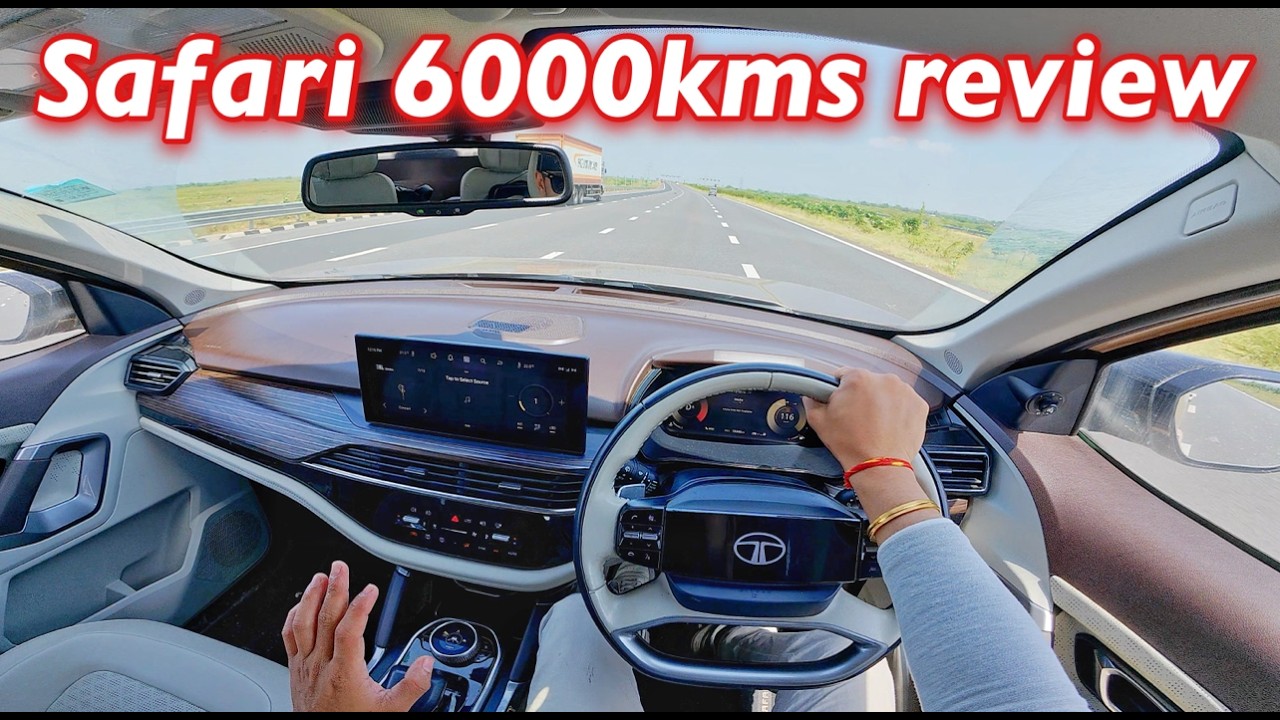 2025 Tata Safari Long Drive Review – 6000 KMs Experience | IndianTorque