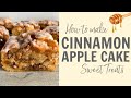 How to make a moist Cinnamon Apple Cake! Recipe #Shorts