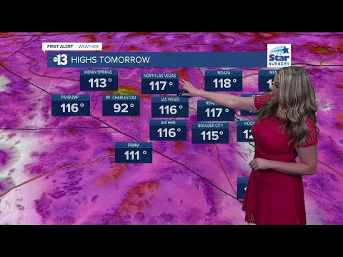 13 First Alert Las Vegas evening forecast | July 9, 2021
