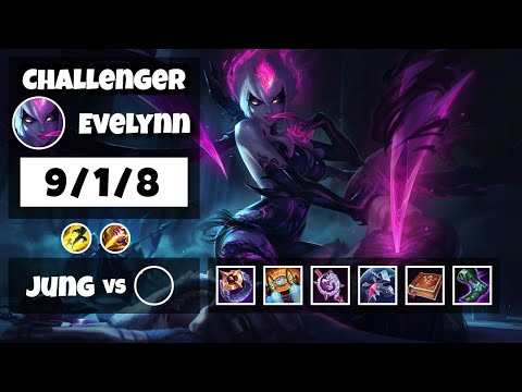 Evelynn s11 Jungle Challenger Replay (9/1/8) - NA