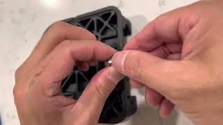 How to install CANNON Downrigger Lock to CANNON Universal Base.