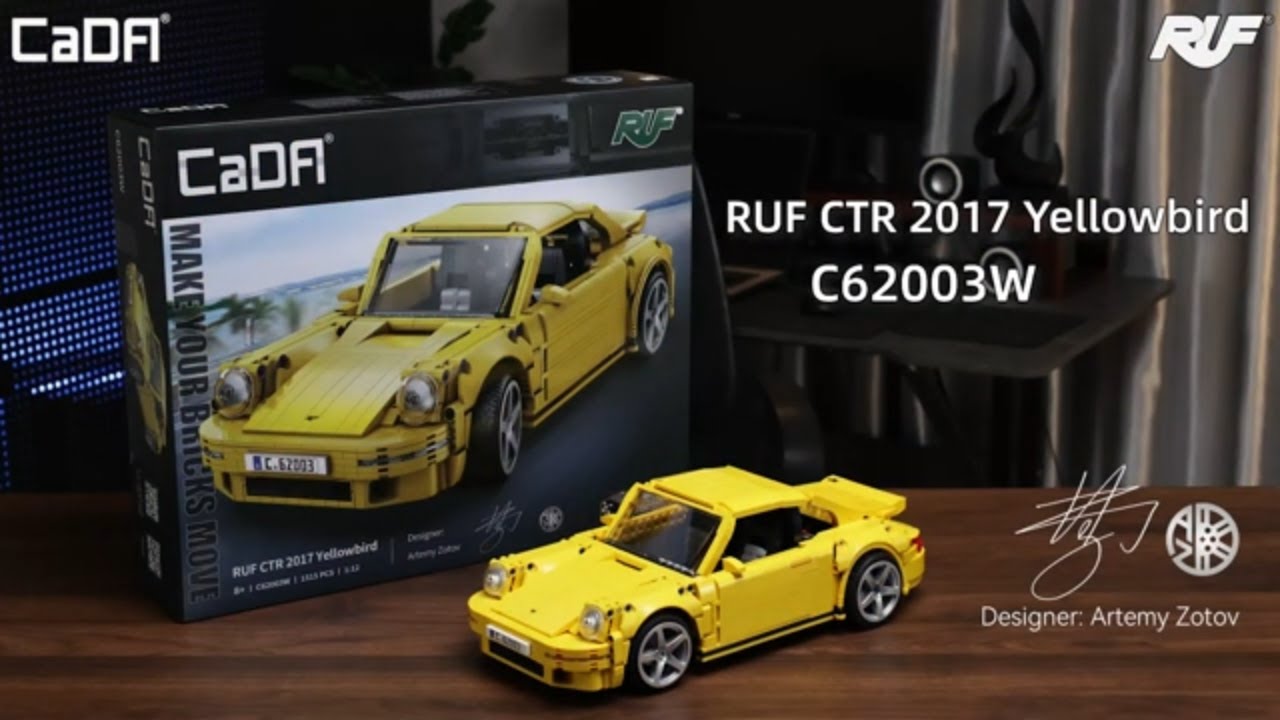 RC stavebnice RUF CTR Yellowbird