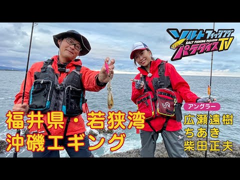 福井県・若狭湾　沖磯エギング（ソルパラTV・第103回2022年9月15日放送）