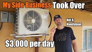 My Side Business Is Taking Over | Full Days Work For $3,000 Step By Step | The Handyman |