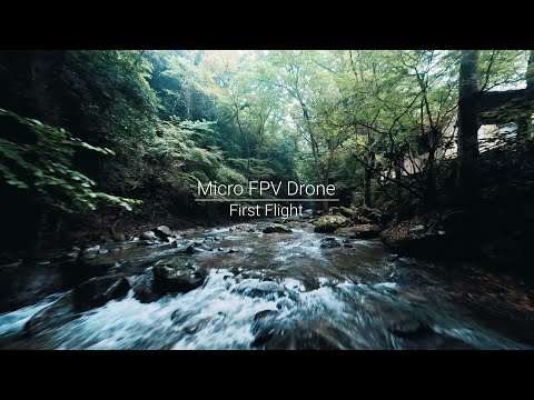 【4K】マイクロFPVドローン | 初フライト