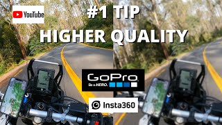 How To Make Clear HIGH QUALITY Motorcycle Videos on YouTube