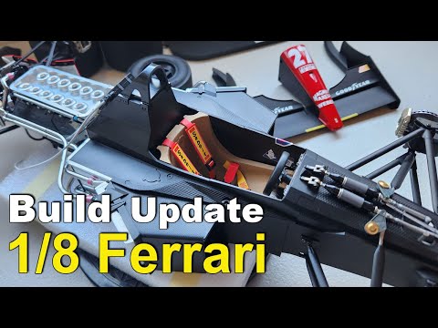 Latest progress on the beautiful Ferrari 643 F1 build