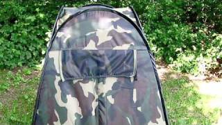 Camouflage-Tarnzelt für Naturfotografie  - by www.enjoyyourcamera.com