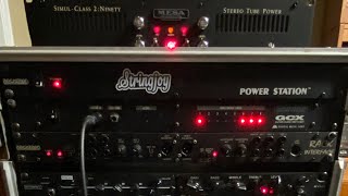 Video thumbnail for Quick test—Mesa Boogie Simul-Class 2:90 stereo power amp by mentoneman