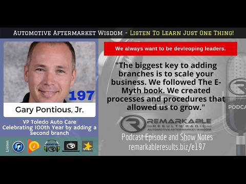 RR 197: Gary Pontious, Jr. from Toledo Auto Care