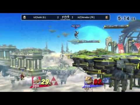 FD9 Grand Finals - AZ|Saiki (Sheik) vs AZ|Stroder (Fox)