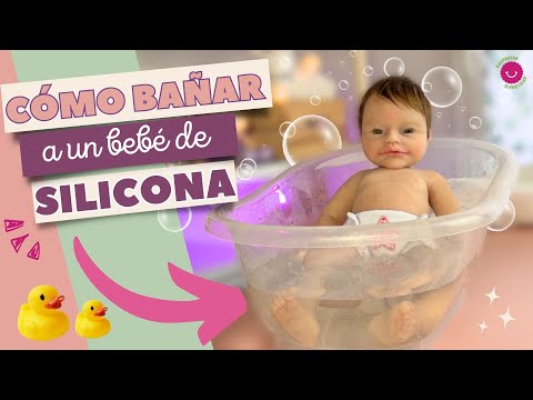 🛁¡Te enseño a bañar a Anuk como una PROFESIONAL! 🍼Cuidados para Bebés Reborn de Silicona