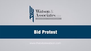 Bid protest intervention