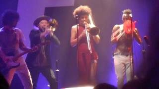 FFF Le Bataclan 30 novembre 2016 Knock you down  Trio trombones   Solo Krichou