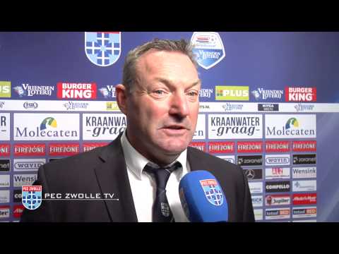 Ron Jans na PEC Zwolle - NEC Nijmegen