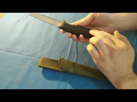 mora companion knife unboxing