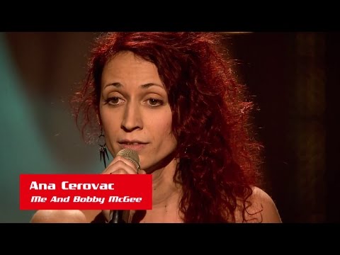 Ana Cerovac: "Me And Bobby McGee" - The Voice of Croatia - Season1 - Blind Auditions4