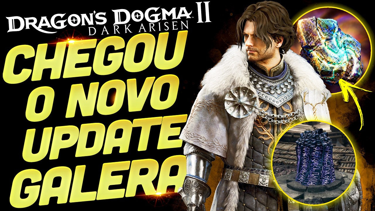 QUE DOIDERA!!! DRAGON'S DOGMA 2 RECEBE NOVA ATUALIZAÇÃO COM UMA PORRADA DE MELHORIAS!!!