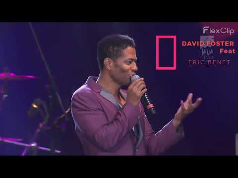 David Foster Featuring Eric Benet Singing" Morning" (Al Jarreau) at Java Jazz Festival Here Today