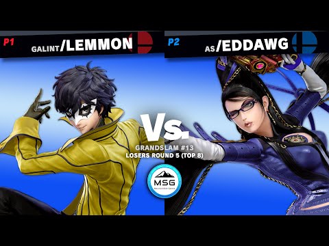 GrandSlam #13 / Galint | Lemmon (Joker) Vs. AS | Eddawg (Bayonetta) (Losers R5 [Top 8])