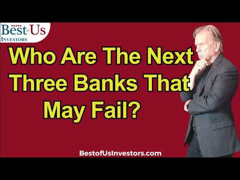 Three Banks That You Need To Avoid - The 2nd Great Depression?