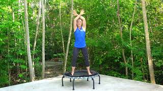 5-28 Mins Low Impact Rebounding Lymphatic Cleanse for Lipedema, Jumpsport Fitness Trampoline Sep 23
