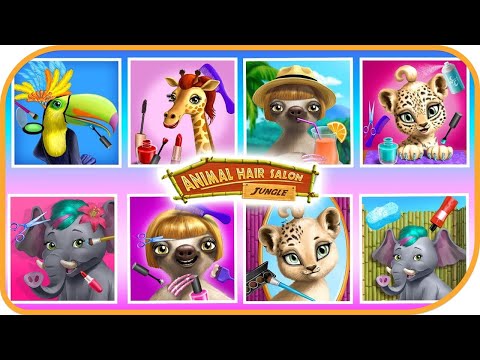 Jungle Animal Hair Salon #2 | tutoTOONS | Simulation | Fun Game for Kids | HayDay