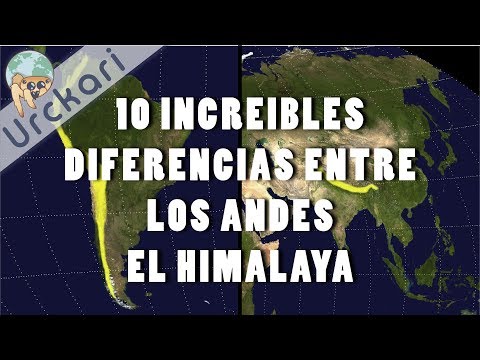 10 Increíbles Diferencias entre Los Andes y El Himalaya