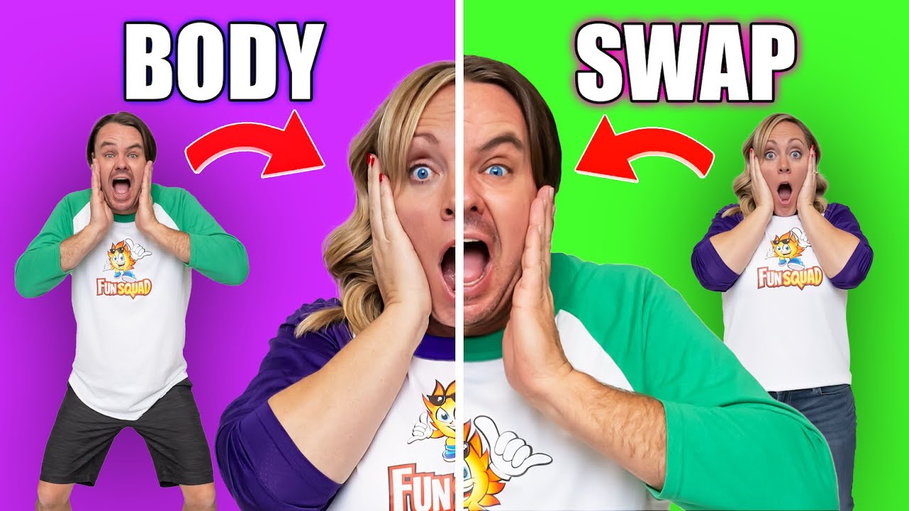 Body Swap! Mom and Dad Accidentally Swap Bodies! Fun Squad