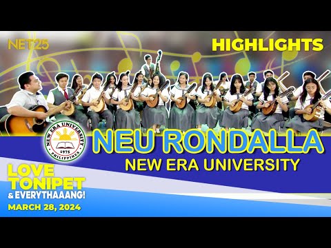 THE NEU RONDALLA LIVE PERFORMANCE SA LOVE, TONIPET AND EVERYTHAAANG