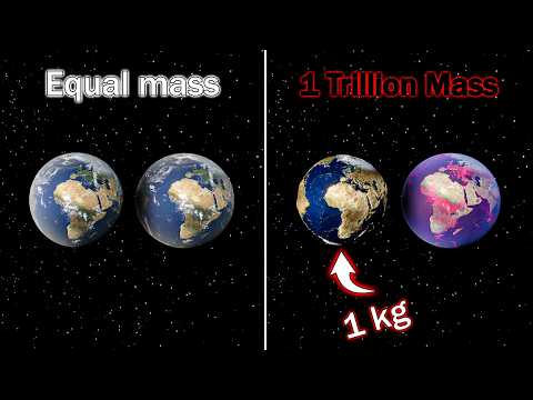Two Earths Collide… But One Is 1 Million x Heavier