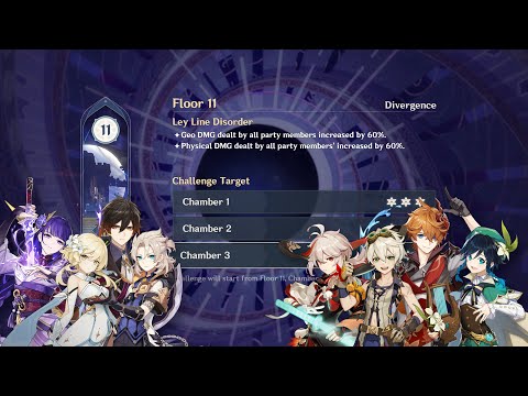 Genshin Impact | Patch 2.3 Abyss Floor 11