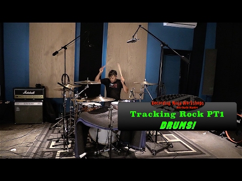 Tracking Rock PT1: Drums - Recording Ninja Workshops
