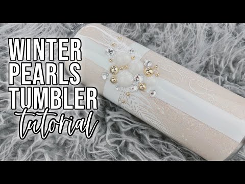 Winter Glitter Tumbler Tutorial