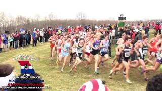 preview picture of video 'Mens 10k @ 3600m-2014 DI XC Champs'