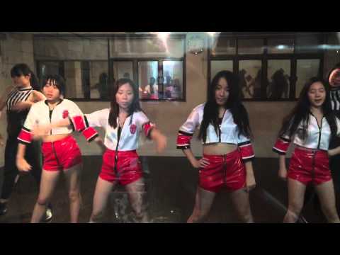 4 Minute "Whatcha Doin' Today" + Hyuna "Red" Rehearsal 2015