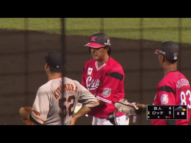 【ファーム】マリーンズ・藤岡 観客の期待に応える逆転タイムリーヒット!! 2019/8/31 M-G(ファーム)