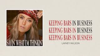 Lainey Wilson Keeping Bars In Business