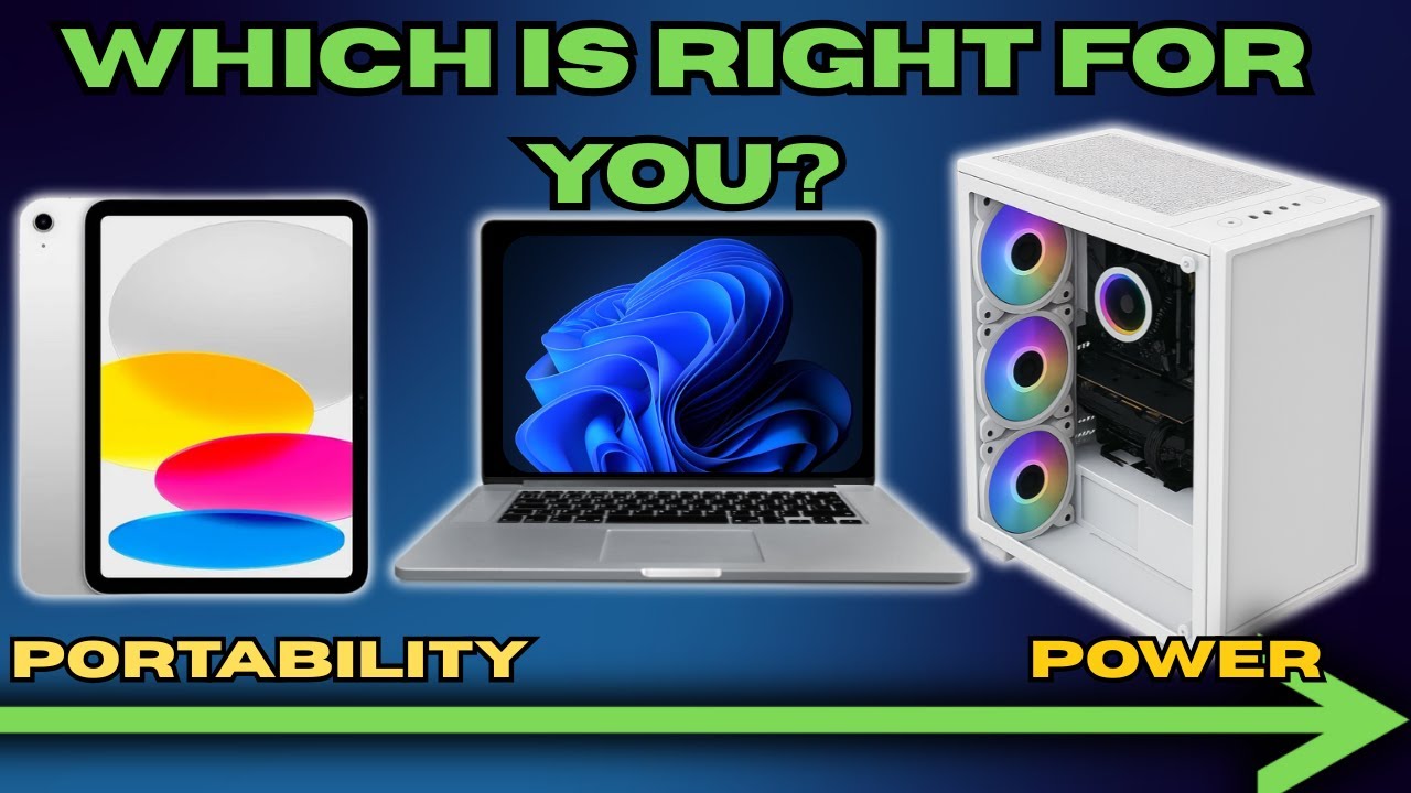 Desktop vs Laptop vs Tablet: Which is Right for You? (Explained)