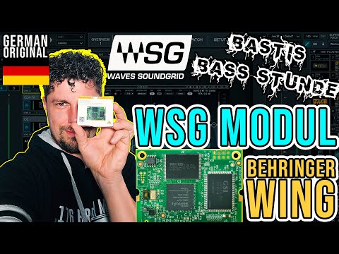 Basti's Bass Lesson: Behringer WING Waves SoundGrid WSG Module AoIP #behringer #wsg #soundgrid #w...