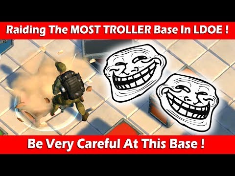 Raiding The MOST TROLLER Base In LDOE History ! Last Day On Earth Survival