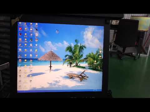 IBM 1723-HC1 17-inch Flat Panel Console Kit KVM Display Repairs by Dynamics Circuit (S) Pte. Ltd.