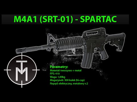 M4A1 (SRT-01) FIRMY SPARTAC (LONG FILM) - TANIEMILITARIA.PL