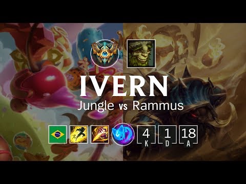 Ivern Jungle vs Rammus - BR Challenger Patch 8.8