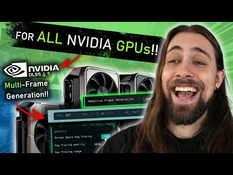You can NOW use Multi Frame Generation on your OLDER NVIDIA, AMD & INTEL cards!!