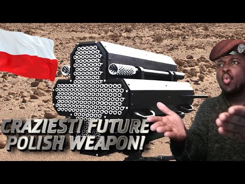 AFRICA Reacts to POLISH Future weapons Przyszła broń Polski
